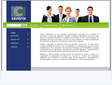 Tablet Screenshot of centrixpr.com